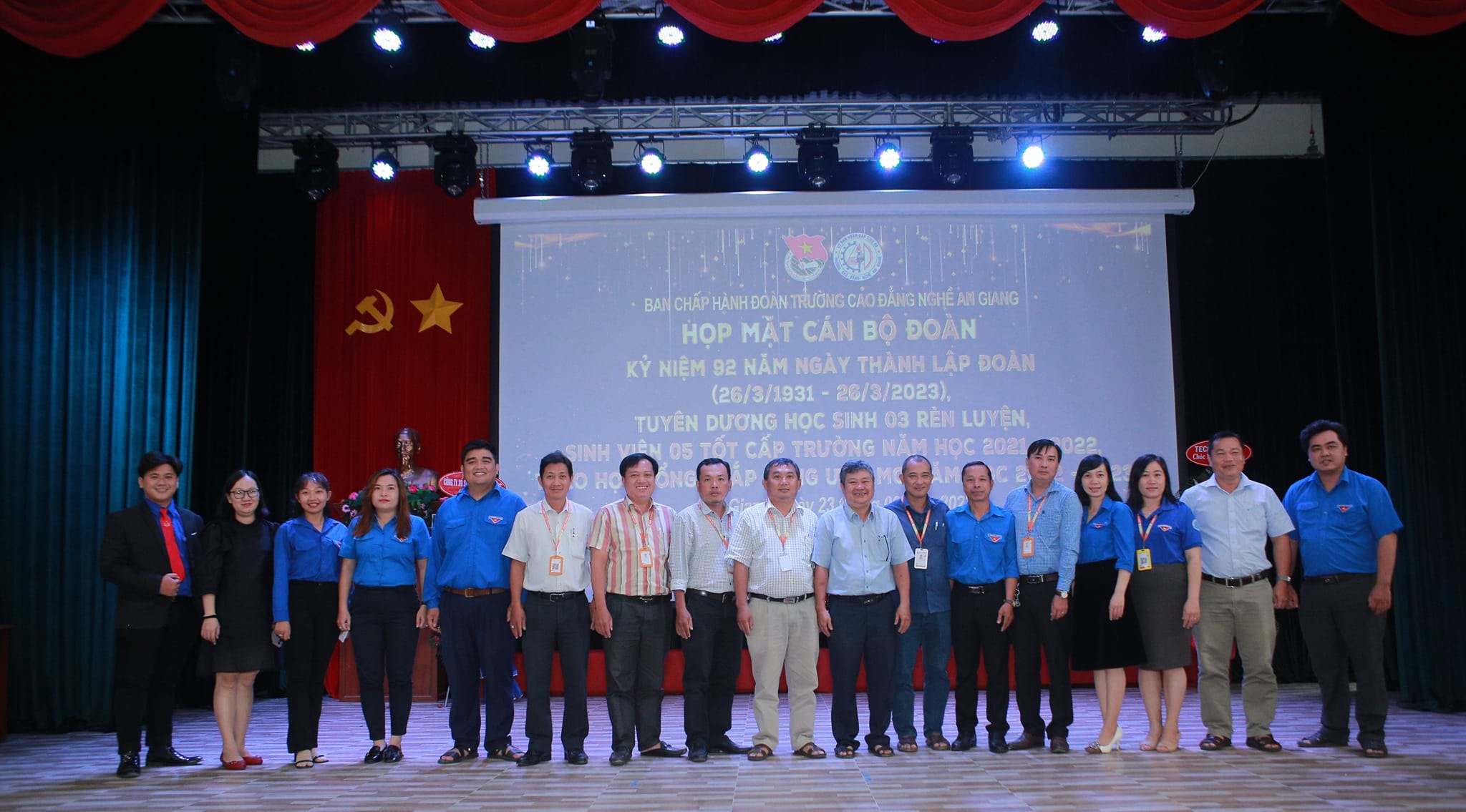 HỌP MẶT CÁN BỘ ĐOÀN, KỶ NIỆM 92 NĂM NGÀY THÀNH LẬP ĐOÀN TNCS  HỒ CHÍ MINH (26/3/1931-26/3/2023)