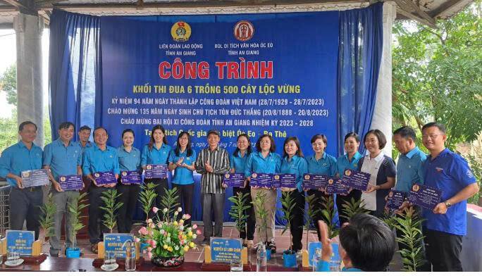 Công tác chuẩn bị đại hội công đoàn tại trường Cao đẳng nghề An Giang nhiệm kỳ 2025-2030.