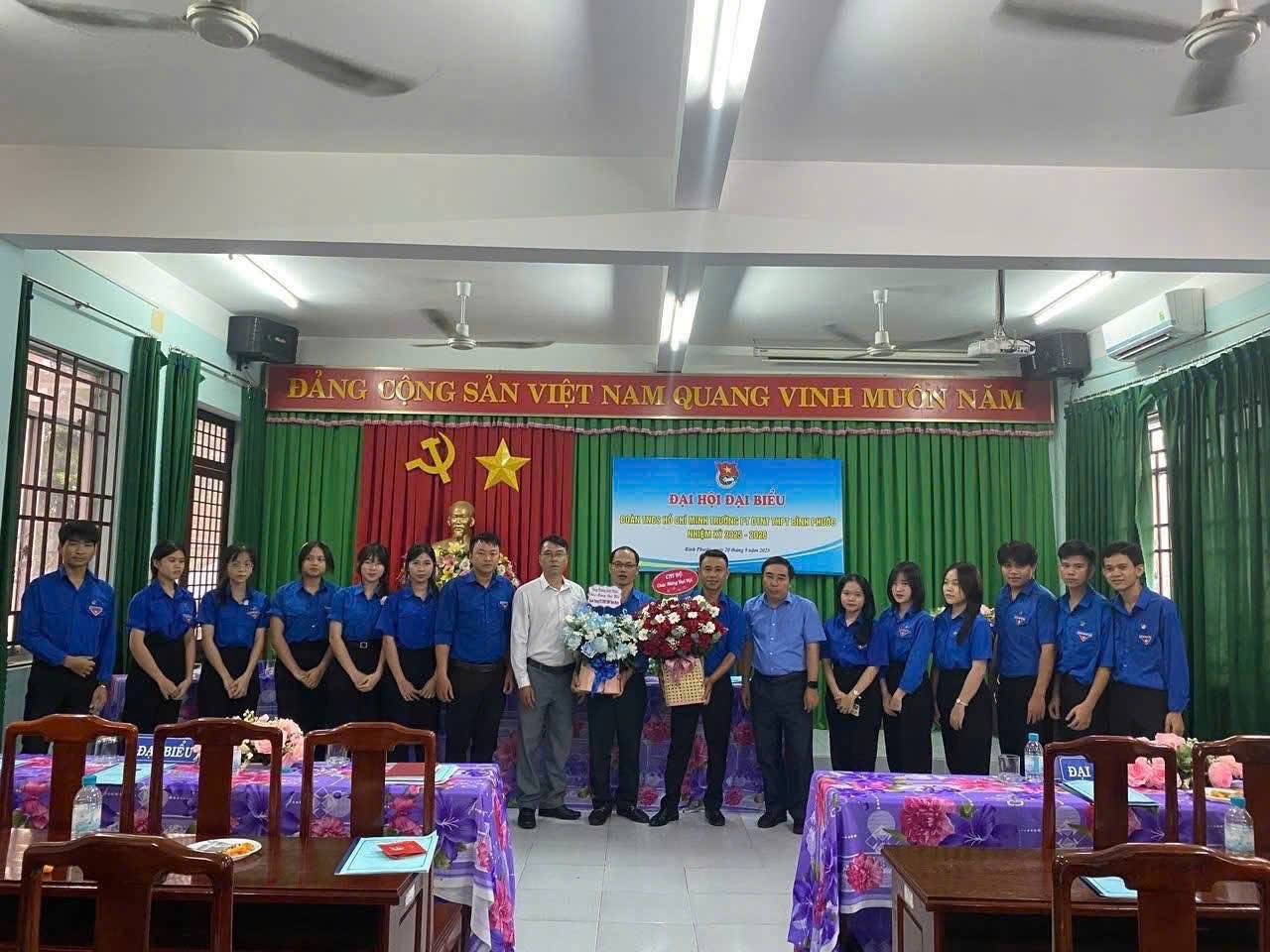 ĐẠI HỘI ĐẠI BIỂU ĐOÀN TNCS HỒ CHÍ MINH TRƯỜNG PT DTNT THPT BÌNH PHƯỚC NHIỆM KỲ 2025 – 2026