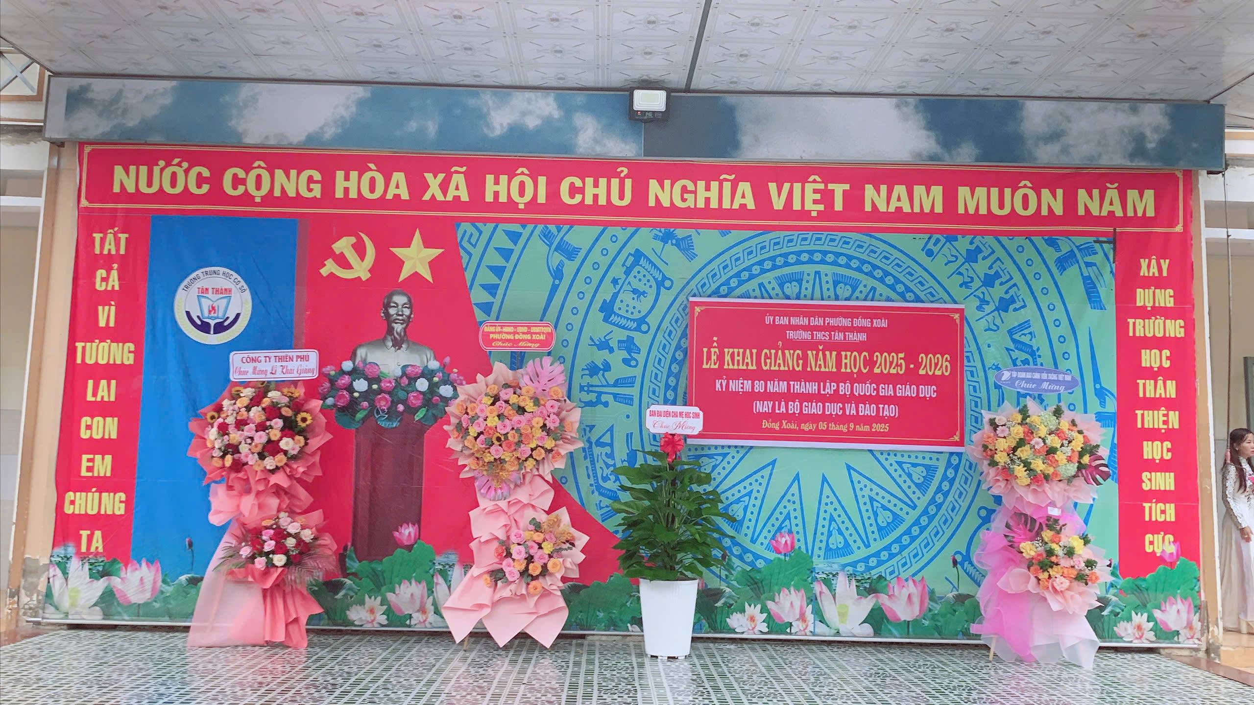 LỄ KHAI GIẢNG NĂM HỌC 2025-2026