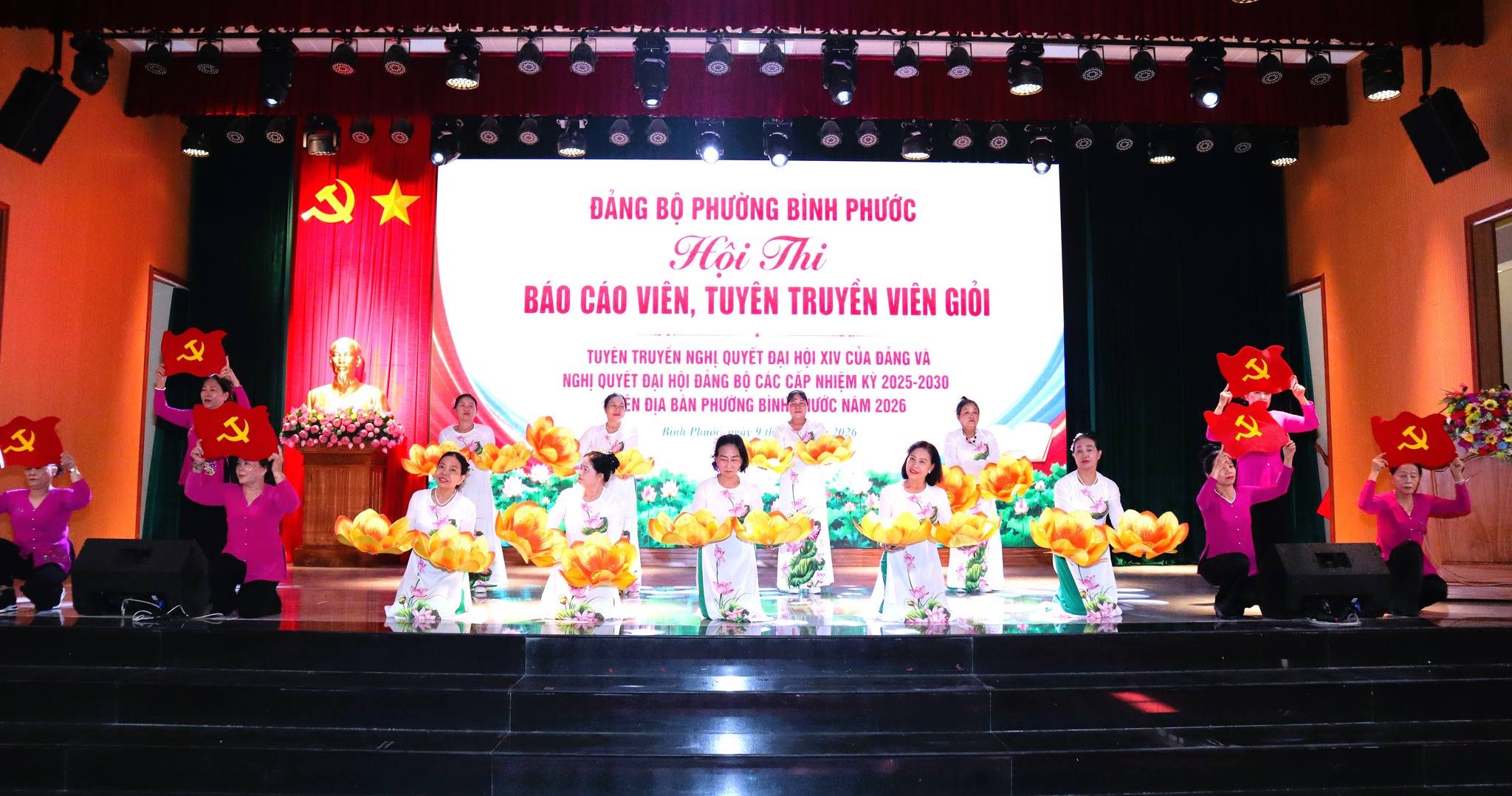 Trường Cao đẳng Miền Đông đạt giải ba tại Hội thi Báo cáo viên, tuyên truyền viên giỏi phường Bình Phước năm 2026