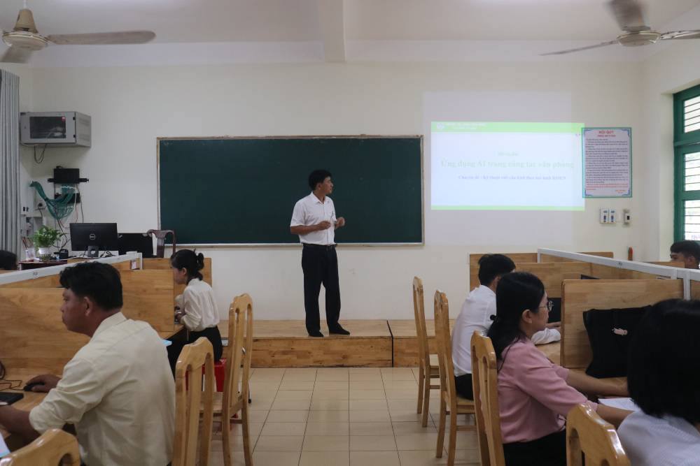AI TRONG CÔNG TÁC VĂN PHÒNG: TỪ CÔNG CỤ HỖ TRỢ ĐẾN ĐỘNG LỰC ĐỔI MỚI