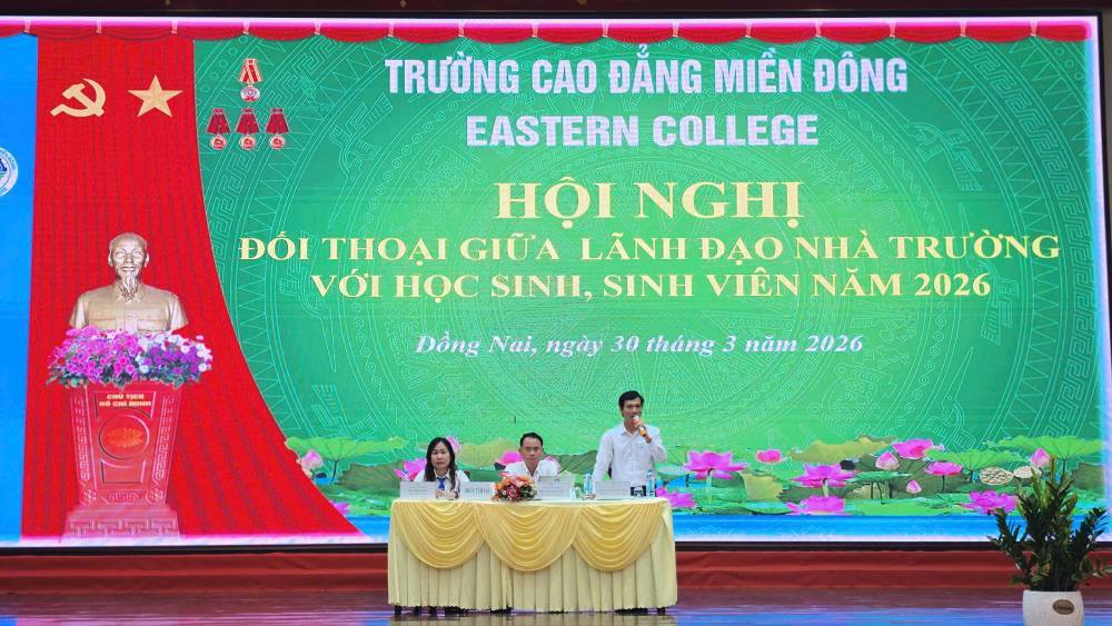 Trường Cao đẳng Miền Đông tăng cường đối thoại, lắng nghe ý kiến học sinh – sinh viên