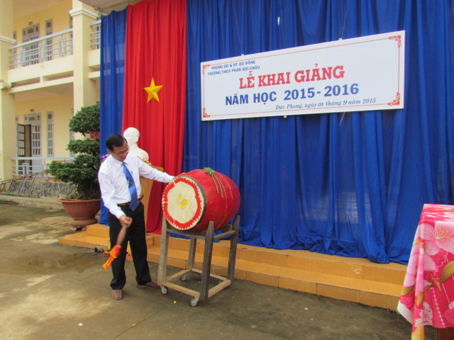 Khai giảng 2015 - 2016