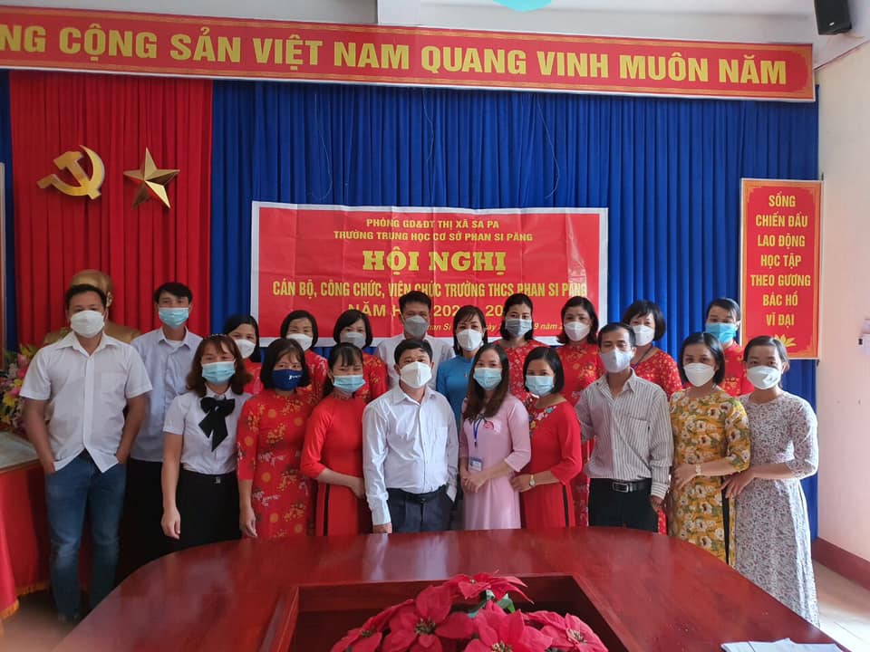 HỘI NGHỊ CÁN BỘ, VIÊN CHỨC, NGƯỜI LAO ĐỘNG TRƯỜNG THCS PHAN SI PĂNG NĂM HỌC 2021 – 2022