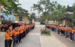Chào đón các bé 5 tuổi Trường MN Hoằng Quang tham quan trải nghiệm