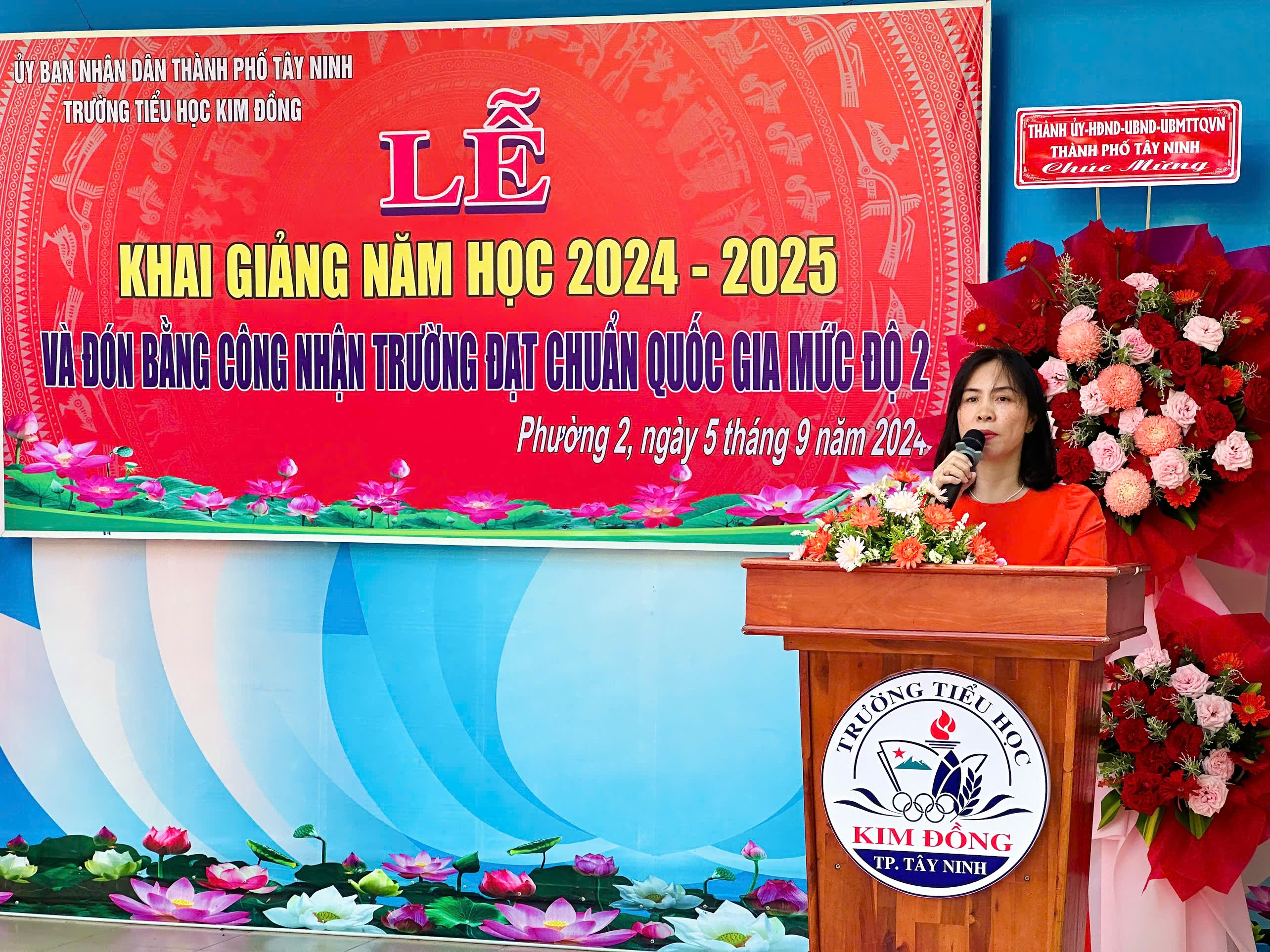 Lễ khai giảng Năm học: 2024 - 2025