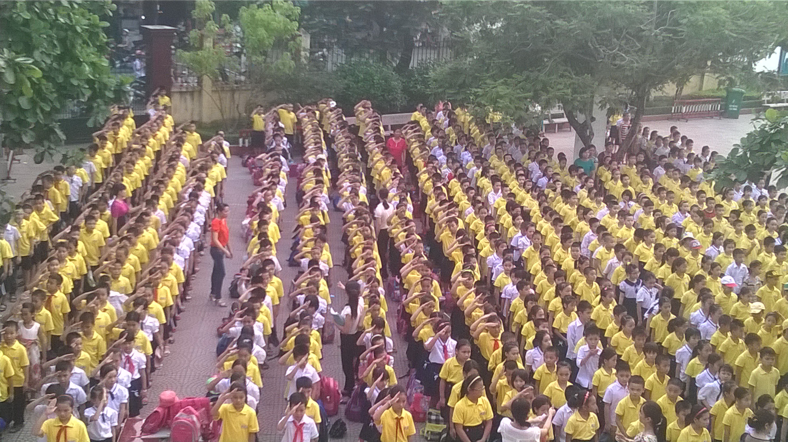 Một số hoạt động chuẩn bị khai giảng năm học 2015 - 2016