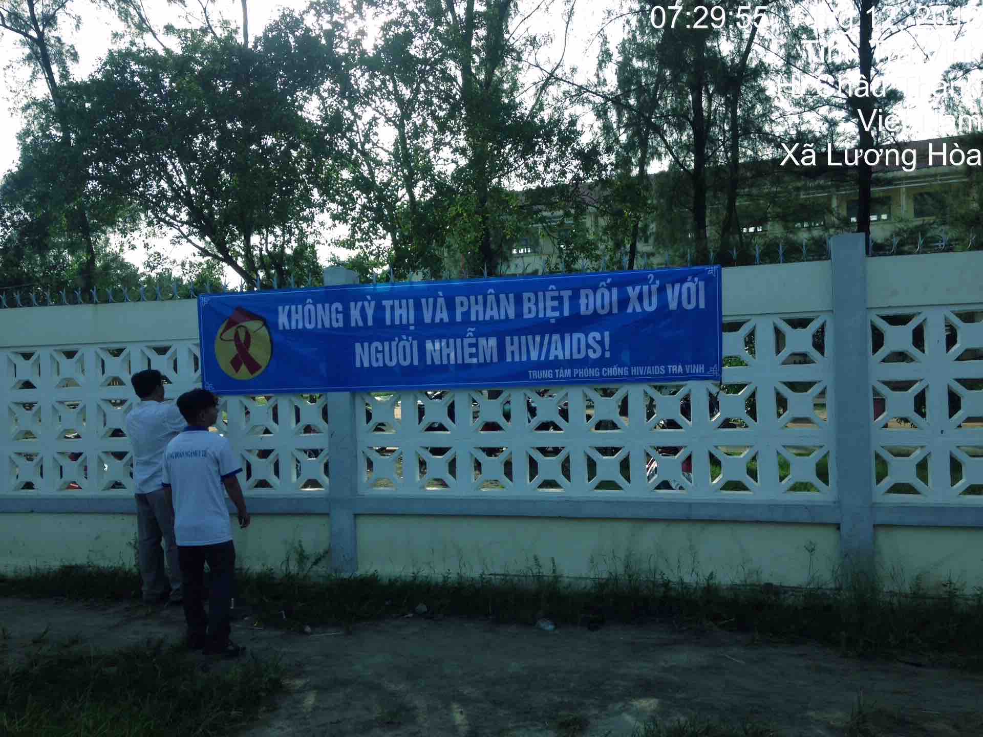 Mitting tuyên truyền ngày phòng, chống HIV/AIDS