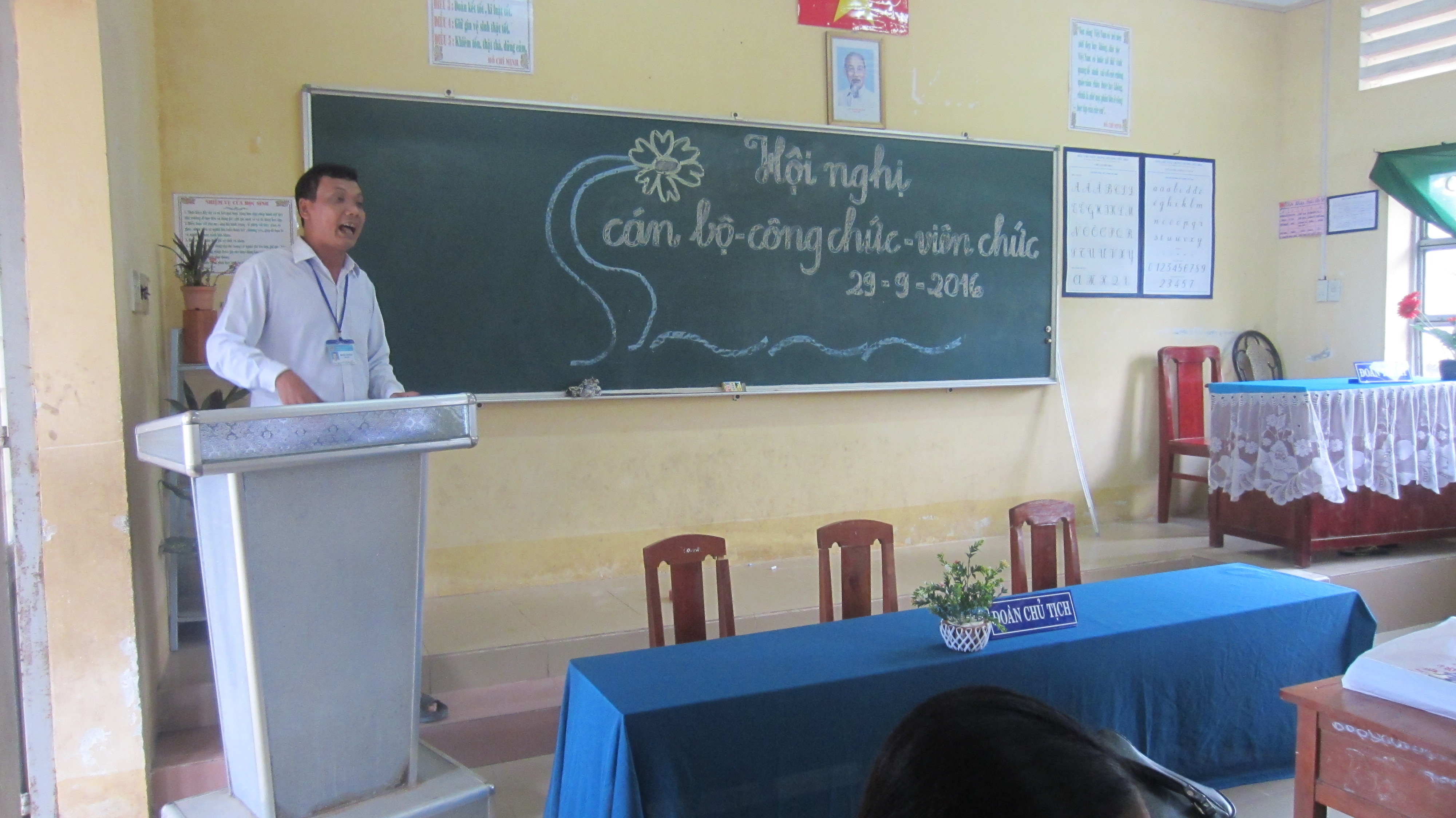 HỘI NGHỊ CÁN BỘ CÔNG CHỨC VIÊN CHỨC ĐẦU NĂM 29/9/2016