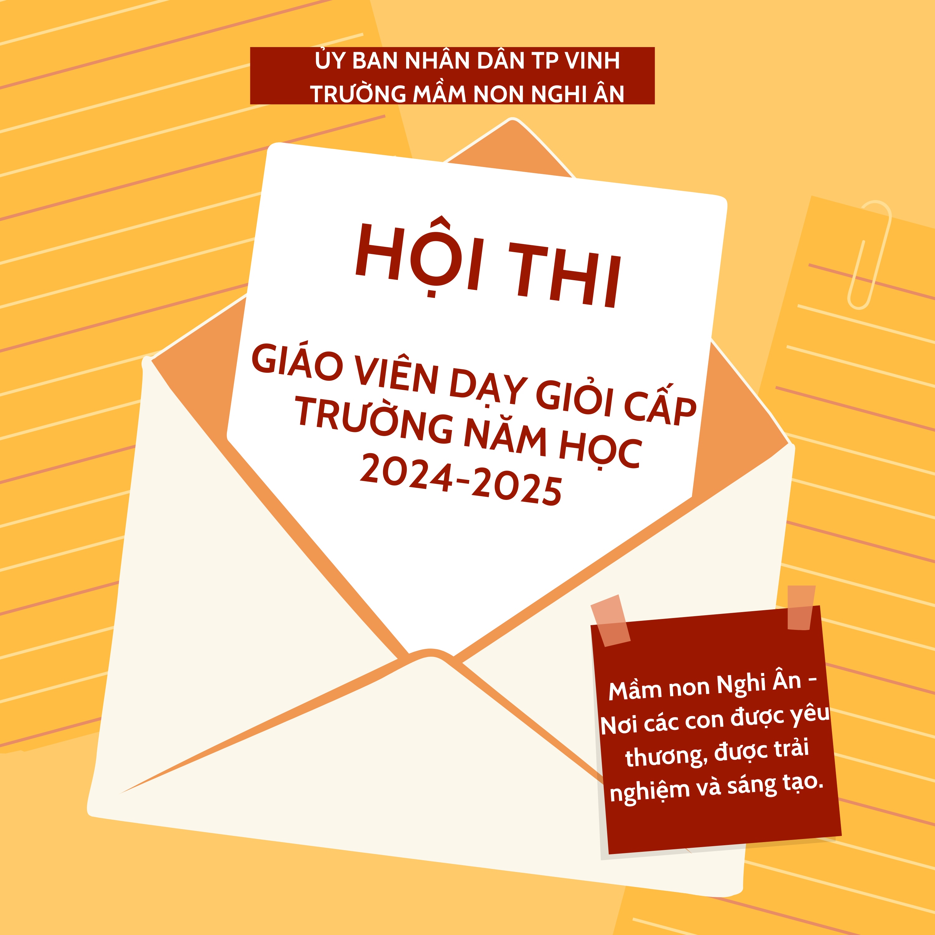 HỘI THI GIÁO VIÊN DẠY GIỎI CẤP TRƯỜNG, NĂM HỌC 2024-2025